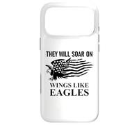 Custodia per iPhone 17 Pro Max They Will Soar Wings Like Eagle Isaiah 40:31 Bible Christian