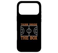 Custodia per iPhone 17 Pro Max Think Inside The Box Futsal Court Un portiere giocatore di Futsal