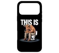 Custodia per iPhone 17 Pro Max This Bullshit Funny Bull Toilet Humorous