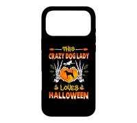 Custodia per iPhone 17 Pro Max This Crazy Dog Lady American Foxhound Loves Halloween