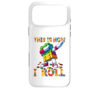 Custodia per iPhone 17 Pro Max This Is How I Roll Funny Blocks Brick Master Builder Dabbing