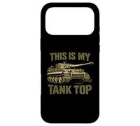 Custodia per iPhone 17 Pro Max This Is My Tank Armor Military Joke