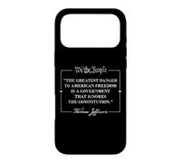 Custodia per iPhone 17 Pro Max THOMAS JEFFERSON CITA IL PIÙ GRANDE PERICOLO PER LA LIBERTÀ
