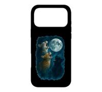 Custodia per iPhone 17 Pro Max Three Cats Howling At The Moon 3 Cat Moon