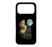 Custodia per iPhone 17 Pro Max Three Guinea Pigs Howling At The Moon 3 Guinea Pigs Moon