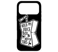 Custodia per iPhone 17 Pro Max Tieni il mio Juice Box e guarda questo lavoro nero