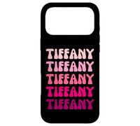 Custodia per iPhone 17 Pro Max Tiffany Retro Stack Design