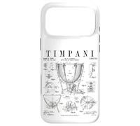 Custodia per iPhone 17 Pro Max Timpani Kettle Drum Vintage Patent Timpanist Disegno Stampa