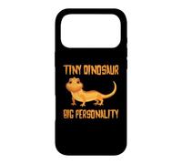 Custodia per iPhone 17 Pro Max Tiny Dinosaur Big Personality Bearded Dragon Drago Barbuto