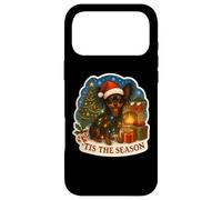 Custodia per iPhone 17 Pro Max Tis The Season - Cane giocattolo russo con scritta "Merry Christmas" (lingua italiana non garantita)