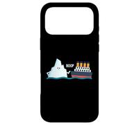 Custodia per iPhone 17 Pro Max Titanic Divertente Titanic e Iceberg Boop Parodia per Ragazzi Ragazze