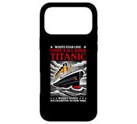 Custodia per iPhone 17 Pro Max Titanic White Star Line RMS Ship Boat Stuff Ragazzi Bambini Uomini