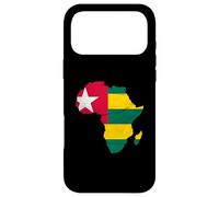 Custodia per iPhone 17 Pro Max Togo Flag Africa Continent Silhouette Gift Togolese People