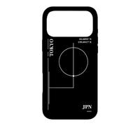 Custodia per iPhone 17 Pro Max Tokyo Moderna Tokyo Geometrica Città del Giappone Design Arte Semplice Città Coordinate Grafica Latitudini e Latitudini Modalità