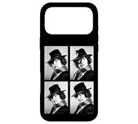 Custodia per iPhone 17 Pro Max Tom Baker Doctor Who Attore Ritratti in bianco e nero