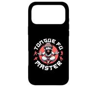 Custodia per iPhone 17 Pro Max Tongue Fu Master L'arte della meditazione di combattimento verbale adulto