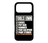Custodia per iPhone 17 Pro Max Tools I Own Funny Screwdriver Woodworker DIY Handyman List