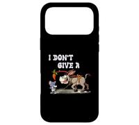 Custodia per iPhone 17 Pro Max topo, camminare, uno, asino, io, non dare, ratti, come, topo, cartone animato