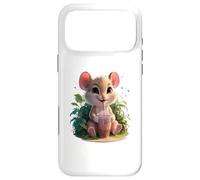 Custodia per iPhone 17 Pro Max Topo Uomo Donna Boba Tea Kawaii Bubble Tea Mouse