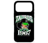 Custodia per iPhone 17 Pro Max Toro 1967 Tratti zodiacali della regina Afro Diva Compleanno