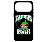 Custodia per iPhone 17 Pro Max Toro 1968 Tratti zodiacali della regina Afro Diva Compleanno