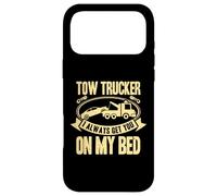 Custodia per iPhone 17 Pro Max Tow Truck Driver Wrecker I always get you on my bed