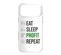 Custodia per iPhone 17 Pro Max Trader di criptovalute - Mangia ripetizione profitto sonno