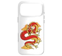 Custodia per iPhone 17 Pro Max Traditional Zodiac Lucky Red Oriental Chinese Dragon