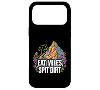 Custodia per iPhone 17 Pro Max Trail Runner Eat Miles Spit Dirt Mountain