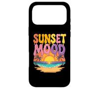 Custodia per iPhone 17 Pro Max Tramonto Mood Spiaggia Tropicale Oceano Vibrazioni Estive