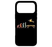 Custodia per iPhone 17 Pro Max Trampolino Giardino ginnasta Fitness Cardiogram Trampolino