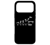 Custodia per iPhone 17 Pro Max Trampolino Giardino ginnasta Weekend Fitness Trampolino