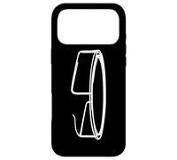 Custodia per iPhone 17 Pro Max Trampolino Sketch Trampolinista