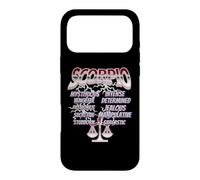 Custodia per iPhone 17 Pro Max Tratti dello Scorpione Zodiaco Astrologia Retro Citazione