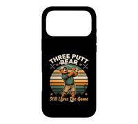 Custodia per iPhone 17 Pro Max Tre Putt Bear ancora ama il gioco divertente golf
