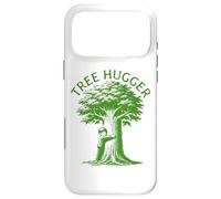 Custodia per iPhone 17 Pro Max Tree Hugger Kid Hugging a Tree Earth Day