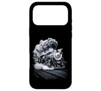 Custodia per iPhone 17 Pro Max Treno a vapore che ruggisce nella notte