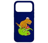 Custodia per iPhone 17 Pro Max Trex medico che esegue la CPR EMT Nurse Doctor Dinosaur