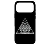 Custodia per iPhone 17 Pro Max Triangolo di geometria sacra arte antica triangolo geometrico meme