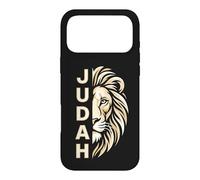 Custodia per iPhone 17 Pro Max Tribù di Giuda Mezza Faccia Leone Biblico