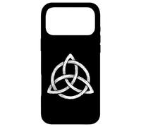 Custodia per iPhone 17 Pro Max Trinità celtica Spirituale Simbolo Terra Sole Luna Natura