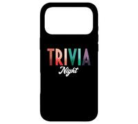 Custodia per iPhone 17 Pro Max Trivia Night Show | Gioco di quiz pub | Notte curiosità