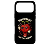 Custodia per iPhone 17 Pro Max Troppo allegro per questo mondo Cherries Funny Fruit