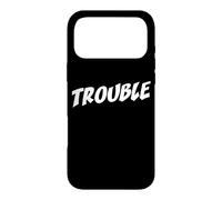 Custodia per iPhone 17 Pro Max Trouble Pazzo Troublemaker Guai Stress