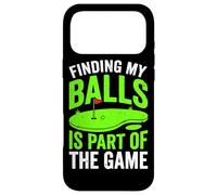 Custodia per iPhone 17 Pro Max Trovare le mie palle fa parte del gioco Divertente golf umorismo golfista