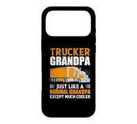 Custodia per iPhone 17 Pro Max Trucker Grandpa Just Like A Normal Grandpa Truck Driver