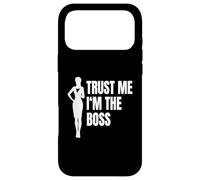 Custodia per iPhone 17 Pro Max Trust Me I'm The Boss Dirigente Capo Divisione