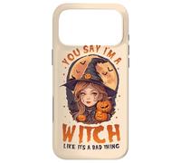 Custodia per iPhone 17 Pro Max Tu, dì che sono una strega come se fosse una brutta cosa carina strega