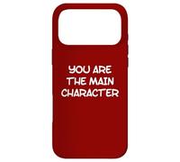 Custodia per iPhone 17 Pro Max Tu sei il protagonista della sindrome del protagonista Storytelling