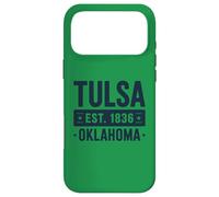 Custodia per iPhone 17 Pro Max Tulsa Oklahoma Est. 1836 Vintage Hometown Pride